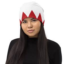 White Mage Triangle Unisex Beanie