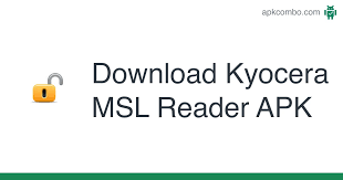 Jan 22, 2018 · step by step complete tutorial on how to unlock bootloader, install twrp custom recovery, and root kyocera brigadierget the complete tutorial on: Kyocera Msl Reader Apk 1 0 Android App Download