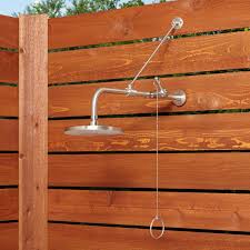 Stainless Steel Pull Chain Wall Mount Outdoor Shower Outdoor Shower Pool Shower Outdoor Shower Kits