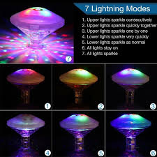Gliving Waterproof Swimming Pool Lights Baby Bath Lights The Tub 7 Lighting Modes Pond Underwater Light Show And Aquarium Fountain Hot Tub Or Party Decoration Float Ball Walmart Com Walmart Com