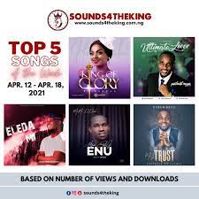 Top 5 Nigerian Gospel Songs Of The Week 3rd Week Of April 2021 In 2021 Gospel Song Songs Praise And Worship Music