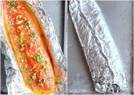 After 20 minutes, pat the salmon dry with paper towels and prepare according to your recipe. Honey Garlic Butter Salmon In Foil Recipe Cafe Delites