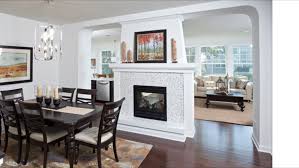 double sided fireplace between living dining would expand and connect the two better dining room fireplace home double sided fireplace