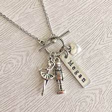 Nutcracker Necklace Ballet Necklace Name Necklace Girls Etsy Ballet Necklace Hand Stamped Necklace Ballerina Necklace