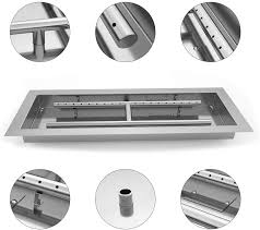 Maybe you would like to learn more about one of these? 36 Drop In Gas Fire Pit H Shaped Burner Pan Insert Kit Valve Gas L Grillpartsreplacement Online Bbq Parts Retailer