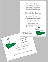 Golf Themed Wedding Invitation And Rsvp Themed Wedding Invitations Golf Wedding Theme Wedding Invitations