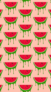 Freetoedit Wallpaper Background Watermelon Cute Kawaii