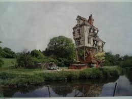 Quick facts about the 4 hogwarts houses. Harry Potter The Weasley House Concept Art Harry Potter Wall Harry Potter Art The Burrow