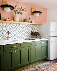 Green recyclable products like copper sinks are a must have in today's modern home. Interior Trends To Try Pink And Green Should Always Be Seen Melanie Jade Design