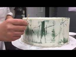Marble Looking Buttercream Cake Tutorial Youtube Try For Concrete Stone Cake Effect Concrete Cake Cream Wedding Cakes Marbel Cake