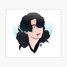 Sometimes it can contain fanart posts of individual bts members. Vampire Jungkook Stickers Redbubble