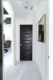 Living With Black Interior Doors 6 Month Update Black Interior Doors White Interior Doors Interior House Colors