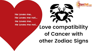 Cancer isn't too fussy when it comes to animals, but they do have a tendency to be allergic. Love Compatibility Of Cancer With Other Zodiac Signs Starstell