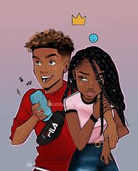 Pin By Claudia Kopka On Frases De Amor Black Girl Art Black Girl Magic Art Black Girl Cartoon