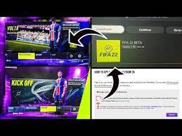 Maybe you would like to learn more about one of these? Play Fifa 22 Early How To Get A Fifa 22 Beta Code Youtube