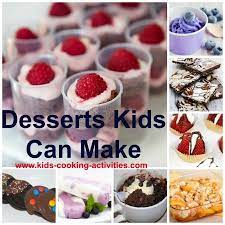 Easy Kids Meals Dessert Recipes With 6 Or Fewer Ingredients That Are Simple To Make Dessert Recipes For Kids Easy Meals For Kids Easy Desserts For Kids