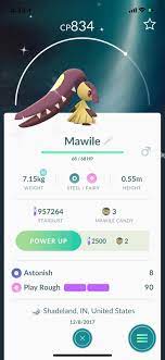 Shiny Mawile from raid! : r/TheSilphRoad