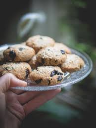 Cookies Aux Noix De Macadamia Coco Myrtilles Sechees Noix De Macadamia Myrtille Alimentation