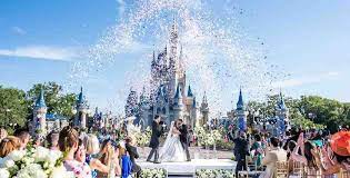 Win The Ultimate Disney Wedding At Magic Kingdom By Supporting Give Kids The World Disneyland Wedding Disney Wedding Wedding Photography Packages