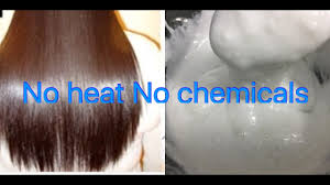 The heat produced from the devices can damage and break your hair. Permanent Hair Straightening Smoothening At Home Natural Ingredients Ft Coconut Milk Youtube