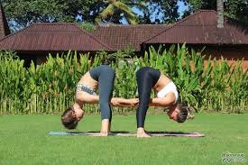 Ever Thought About Trying Partner Yoga Here Are 50 Partner Yoga Poses Ranging From Beginner To Mor Partner Yoga Poses Two People Yoga Poses Yoga Poses For Two