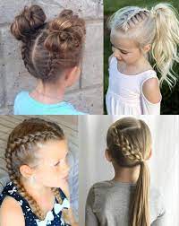 2 peinados para niñas con trenzas fáciles. Peinados Con Trenzas Para Ninas 40 Ideas Y Fotos Para 2021 2022