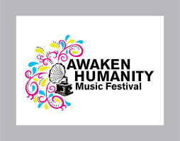 Rock club, music festival logo, 18.04, emblem for rock fest. Awaken Humanity Music Festival Logo Award Winning Branding Agency Id8