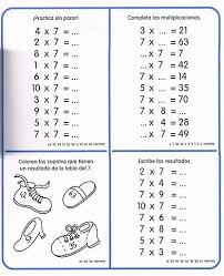 Mi Escuela Divertida Cuaderno De Actividades Matematicas Las Tablas De Tablas De Multiplicar Practicar Tablas De Multiplicar Ejercicios Tablas De Multiplicar