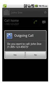 Compra y disfrutar al instante en tu teléfono o tablet android sin la molestia de . Outgoing Call Confirm Apk