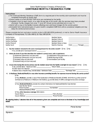 Maybe you would like to learn more about one of these? Continental Casualty Company Continued Monthly Residence Form Fill Online Printable Fillable Blank Pdffiller