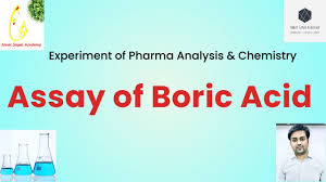 Jan 11, 2021 · boric acid (yes, the same stuff we use to kill cockroaches) can help to maintain a healthy vaginal ph for those struggling with chronic or recurrent yeast or bacterial infections, says dr. Assay Of Boric Acid Experiment Of Pharma Analysis Chemistry Youtube
