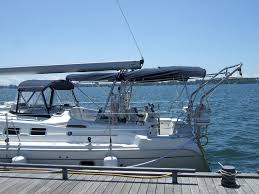 Hunter Davit System Klacko Marine Tags Ocean Blue Ontario Canada Water Island Mirror Solar Catalina Marine Arch Power Panel Wind Sailing Water Island Solar
