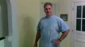 The spackled area requires sanding before the painting process begins. How To Sand Drywall Without A Dusty Mess Youtube