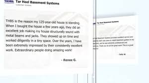 This is tar heel basement systems 2nd anniversary by groundworks companies on vimeo, the home for high quality videos and the people who love them. Tar Heel Basement Systems Reviews March 2021 Youtube