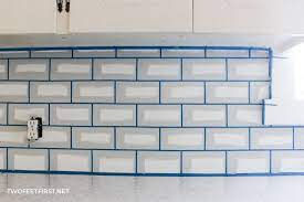 How To Paint A Backsplash Look Like Tile