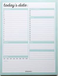 Amazon Com Daily To Do List Notepad And Day Planner 8 5 X 11 By Julianne Co Office P Personal Planner Organization Planner Notepad Personal Planner