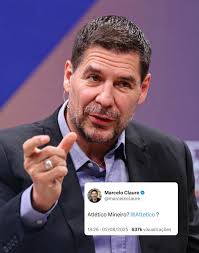 🚨🧐 Ao questionar diretores do Atlético sobre a postagem enigmática de Marcelo  Claure em uma rede social, um dos acionistas afirmou: “Não podemos comentar  a respeito”. O nome do empresário e investidor