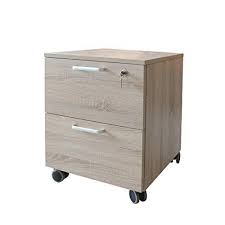 Locking bar for use with 2 drawer filing cabinet padlock not inc. Caesar Hardware Caesar Hardware 2 Drawer Wood Mobile File Cabinet With With Lock And Wheels Legal Letter Size Natural Oak
