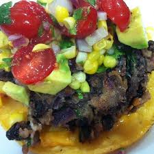 Black Bean And Corn Salsa Recipe Southern Living Black Bean Cakes With Avocado Corn Salsa Recipe Recipe Black Bean Cakes Corn Salsa Vegetarian Main Dishes