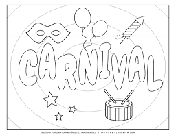 Plus, it's an easy way to celebrate each season or special holidays. Carnival Coloring Page Free Printable Poster Planerium