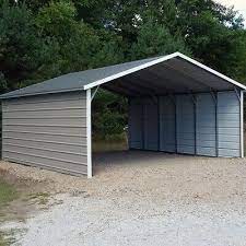 All Our Buildings Include A 6 Overhang On The Front And Rear Of The Gable Roof End Make The Roof Line One Foot Longe Steel Carports Metal Carports Diy Carport