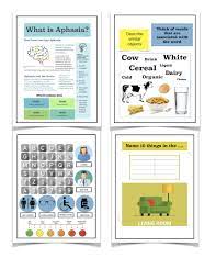 Aphasia Therapy Workbook Medical Slps Aphasia Therapy Aphasia Therapy Activities Aphasia