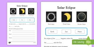 Solar Eclipse Worksheet Worksheets Worksheet Work Sheet Sheets Solar Eclipse Solar Eclipse Activity Phases Solar Eclipse Solar Eclipse Activity Eclipse