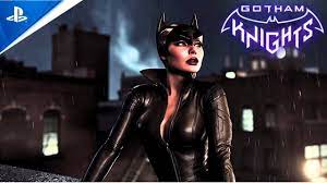 First Look At Catwoman In Gotham Knights - YouTube