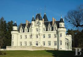 En Poitou Dans Un Parc De Dix Huit Hectares Un Chateau Du 19eme Siecle Chateau A Vendre Chateau Maison De Maitre
