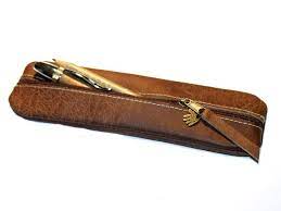 federtaschen mappchen buffelleder stifteetui leder edel ein buffelleder stifte etui leder
