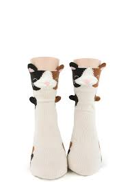 Cat claws socks ,6 pairs women cute cat claws fuzzy fluffy cozy slipper socks winter warm plush home lovely cat claw soft sleeping socks christmas fuzzy socks by hilareco. Cat Socks Fun Socks With Felines For Crazy Cat Ladies Men Kids Modsock