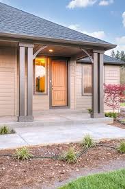 Covered Patio Welcomes You Home On The Cascade Floor Plan One Level Homes Home Builders Home