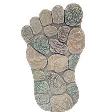 It's called the indirect method and it involves contact paper. 2 X Concrete Decorative Foot Stepping Stone Left Right Feet Stones Buy Online In Bahamas At Bahamas Desertcart Com Productid 129582111