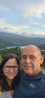 Luis A. Arocho Avila is with Zaida Medina Gonzalez and Zahilys Arocho  Medina at Madre Mia Restaurant PR.